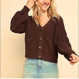 Old Navy speckled button cardigan